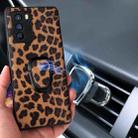 For OPPO Reno6 Pro 5G Leather Back Phone Case with Holder(Leopard Print) - 6