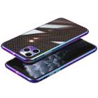 For iPhone 11 Pro Max Carbon Brazed Stainless Steel Ultra Thin Protective Phone Case (Colorful) - 1