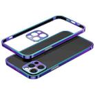 For iPhone 12 Pro Electroplated Glossy Stainless Steel Phone Case(Colorful) - 1