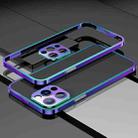 For iPhone 13 Pro Max Electroplated Glossy Stainless Steel Phone Case (Colorful) - 1