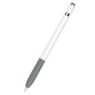 10 PCS / Set Stylus Jelly Silicone Protective Cover For Apple Pencil 1(Grey) - 1