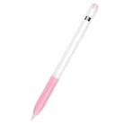 10 PCS / Set Stylus Jelly Silicone Protective Cover For Apple Pencil 1(Pink) - 1