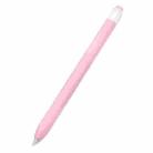 10 PCS / Set Stylus Jelly Silicone Protective Cover Short Set For Apple Pencil 1(Pink) - 1