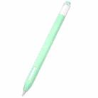 10 PCS / Set Stylus Jelly Silicone Protective Cover Short Set For Apple Pencil 2(Cyan) - 1