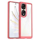 For Honor 70 Pro 5G Colorful Series Acrylic + TPU Phone Case(Red) - 1