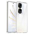 For Honor 70 Pro 5G Colorful Series Acrylic + TPU Phone Case(Transparent) - 1