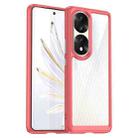 For Honor 70 Pro+ 5G Colorful Series Acrylic + TPU Phone Case(Red) - 1