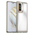 For Huawei nova 10 Colorful Series Acrylic + TPU Phone Case(Transparent Grey) - 1