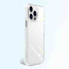 For iPhone 13 Pro Max Crystal Shield Series High Transparency Metal Case (Silver) - 1