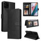 For OPPO Find X3 Pro GQUTROBE Skin Feel Magnetic Leather Phone Case(Black) - 1