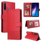 For Xiaomi Redmi Note 8 GQUTROBE Skin Feel Magnetic Leather Phone Case(Red) - 1