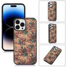 For iPhone 14 Pro Max Folk Customs TPU Phone Case (Pattern 3) - 1