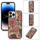 For iPhone 14 Pro Max Folk Customs TPU Phone Case (Pattern 4) - 1