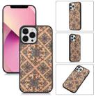 For iPhone 14 Folk Customs TPU Phone Case (Pattern 5) - 1