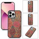 For iPhone 13 Pro Max Folk Customs TPU Phone Case (Pattern 2) - 1