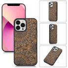 For iPhone 13 Pro Folk Customs TPU Phone Case (Pattern 6) - 1