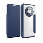 For Huawei Mate 40 Pro Magnetic Flip Leather Phone Case(Blue) - 1