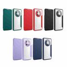 For Huawei Mate 40 Pro Magnetic Flip Leather Phone Case(Red) - 2