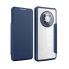 For Huawei Mate 40 Magnetic Flip Leather Phone Case(Blue) - 1