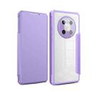 For Huawei Mate 40 Magnetic Flip Leather Phone Case(Purple) - 1