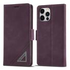 For iPhone 12 / 12 Pro Forwenw Dual-side Buckle Leather Phone Case(Wine Red) - 1