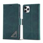 For iPhone 11 Pro Forwenw Dual-side Buckle Leather Phone Case (Dark Cyan) - 1