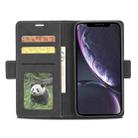 For iPhone XR Forwenw Dual-side Buckle Leather Phone Case(Black) - 4