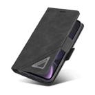For iPhone XR Forwenw Dual-side Buckle Leather Phone Case(Black) - 6