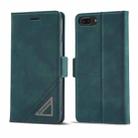 For iPhone SE 2022 / SE 2020 / 8 / 7 Forwenw Dual-side Buckle Leather Phone Case(Dark Cyan) - 1