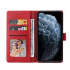 For iPhone 11 Pro Max GQUTROBE Skin Feel Magnetic Leather Phone Case (Red) - 3