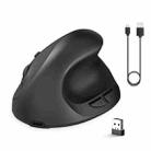 X10 2.4G Wireless Rechargeable Vertical Ergonomic Gaming Mouse(Black) - 1