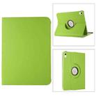 For iPad 10th Gen 10.9 2022 360 Degree Rotation Litchi Texture Flip Leather Tablet Case with Holder (Green) - 1