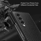 For Samsung Galaxy Z Fold3 5G Carbon Fiber Skin-friendly Ultra-thin Folding Phone Case(Black) - 6