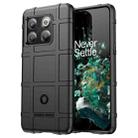 For OnePlus Ace Pro Full Coverage Shockproof TPU Phone Case(Black) - 1