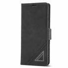 For Samsung Galaxy S22 5G Forwenw Dual-side Buckle Leather Phone Case(Black) - 2