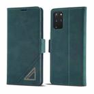 For Samsung Galaxy S20 Forwenw Dual-side Buckle Leather Phone Case(Dark Cyan) - 1