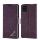 For Samsung Galaxy A12 4G / 5G Forwenw Dual-side Buckle Leather Phone Case(Wine Red) - 1