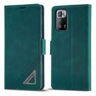 For Xiaomi Redmi Note 10 Pro / Note 10 Pro Max Forwenw Dual-side Buckle Leather Phone Case(Dark Cyan) - 1