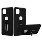For Galaxy A81 / Note 10 Lite King Thunder God Silicone Mobile Phone Case with Ring Stand(Black) - 1