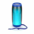 T&G TG335 1800mAh Portable Color LED Wireless Bluetooth Speaker(Blue) - 1