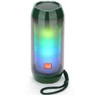 T&G TG643 Portable LED Light Waterproof Subwoofer Wireless Bluetooth Speaker(Green) - 1