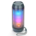 T&G TG643 Portable LED Light Waterproof Subwoofer Wireless Bluetooth Speaker(Grey) - 1