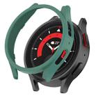 For Samsung Galaxy Watch5 Pro 45mm Half Coverage Hollowed PC Protective Case(Green) - 1