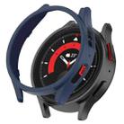 For Samsung Galaxy Watch5 Pro 45mm Half Coverage Hollowed PC Protective Case(Midnight Blue) - 1