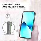 For iPhone 13 Pro Double Solid Color Armor Phone Case (Grey) - 3