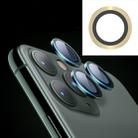 Joyroom JR-PF096 For iPhone 11 High-Transparent Glass Lens Stickers(Gold) - 1