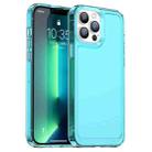 For iPhone 13 Pro Max Candy Series TPU Phone Case (Transparent Blue) - 1