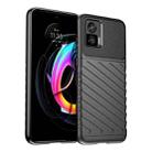 For Motorola Edge 30 Neo Thunderbolt Shockproof TPU Protective Soft Phone Case(Black) - 1