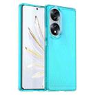 For Honor 70 5G Candy Series TPU Phone Case(Transparent Blue) - 1