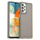 For Samsung Galaxy A23 5G Candy Series TPU Phone Case(Transparent Grey) - 1